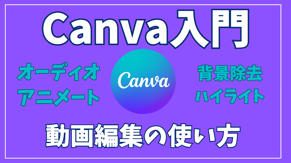 Canva Video Editing: Animate, Background Removal, Highlights, and AI Video Generation