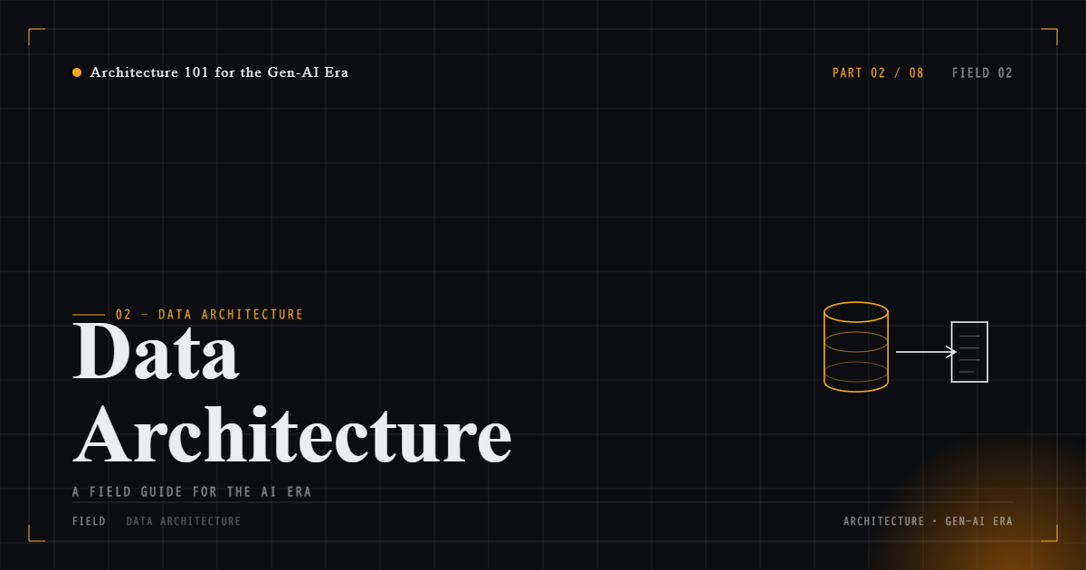 [Data Architecture] Data Store Selection - RDB-Centric + Use-Case-Specific