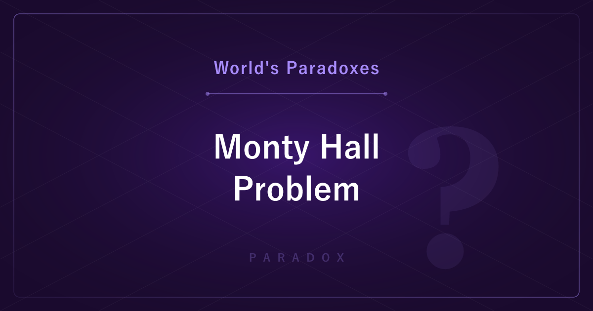 The Monty Hall Problem — Why Switching Doors Doubles Your Winning Chance
