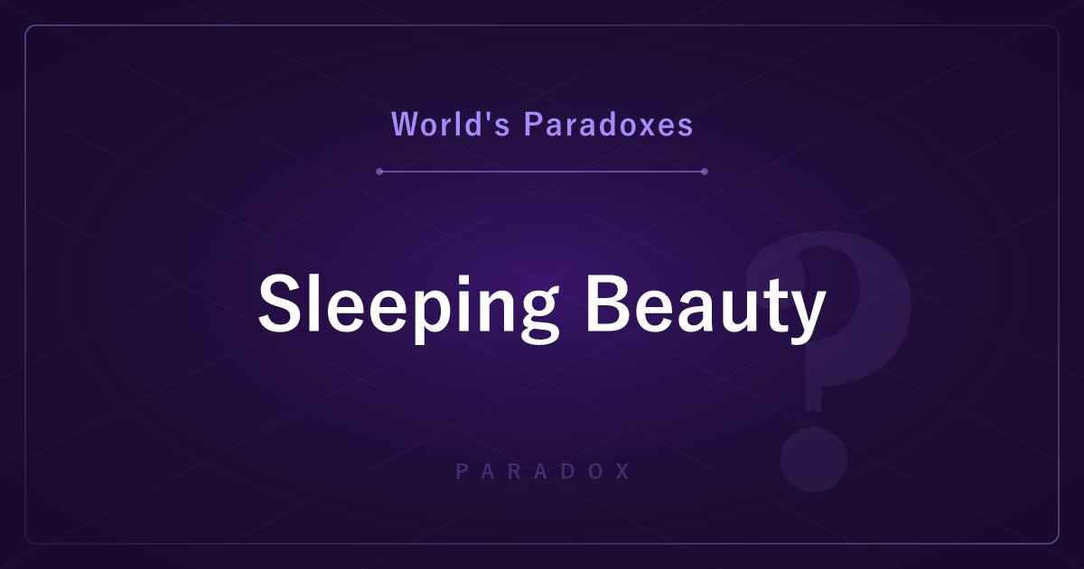The Sleeping Beauty Problem — Does a Coin's Probability Change by Day of the Week?