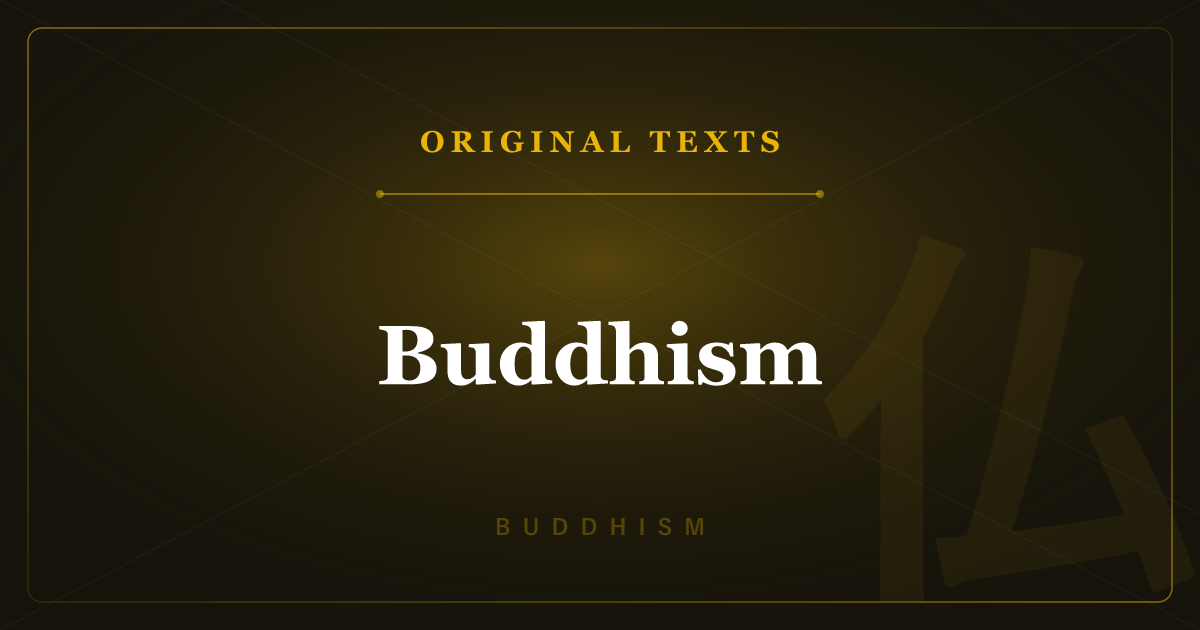 Buddhism's Original Texts: The Tripitaka and the Major Sutras