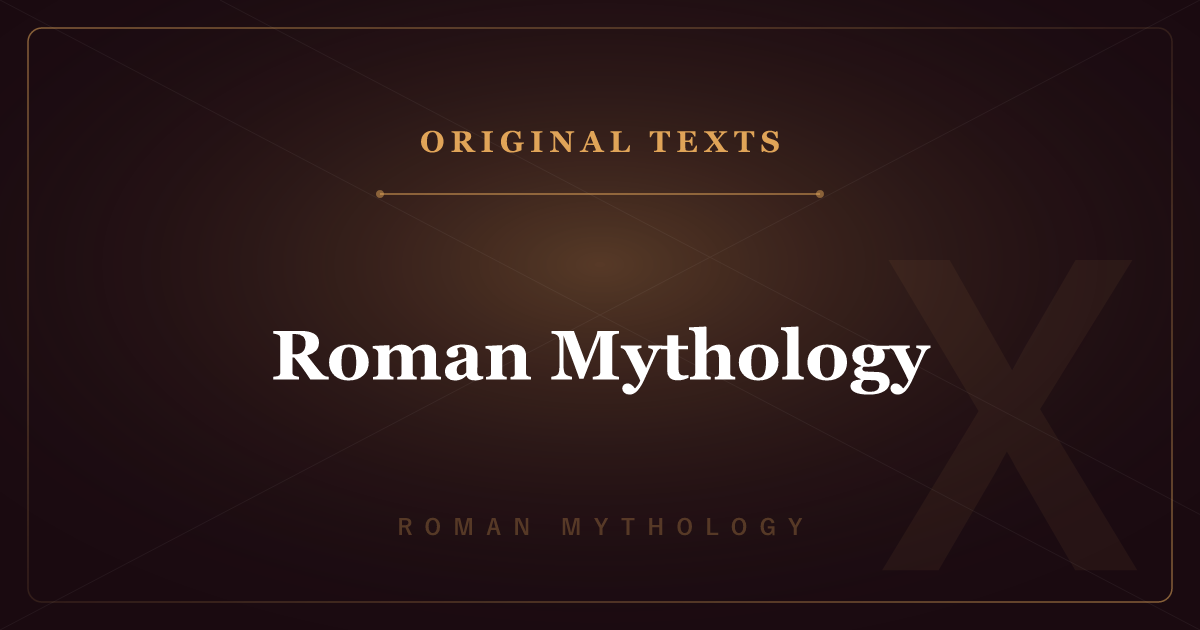 Roman Mythology's Original Texts: The Aeneid and the Founding Myth