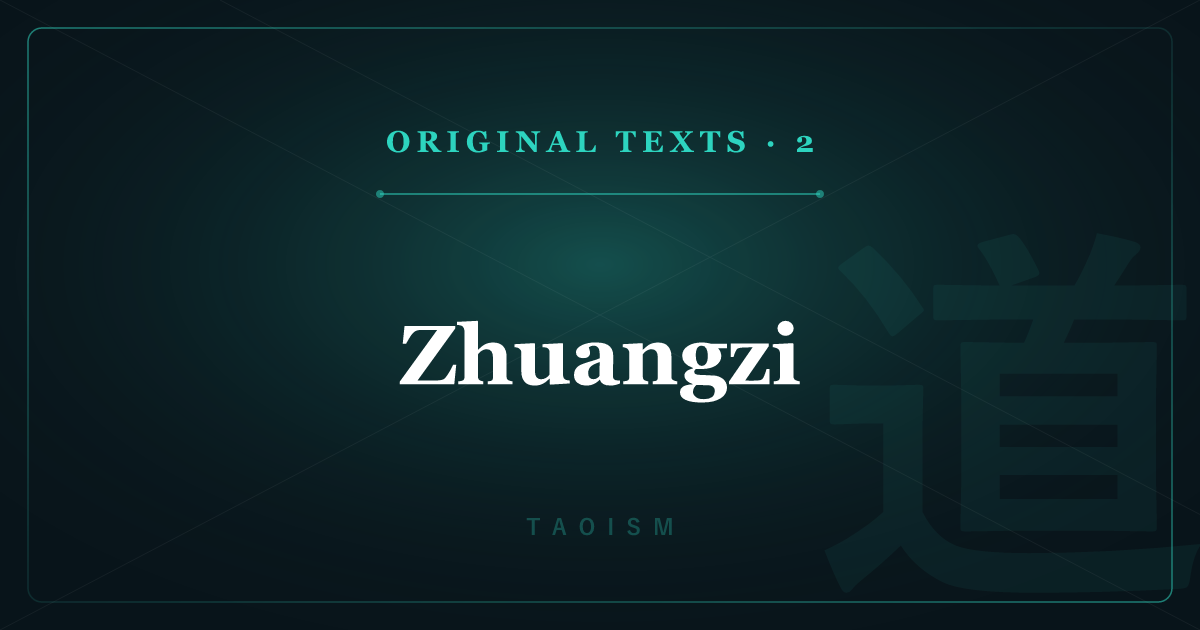 Taoism's Original Texts 2: Zhuangzi — The Butterfly Dream and Freedom