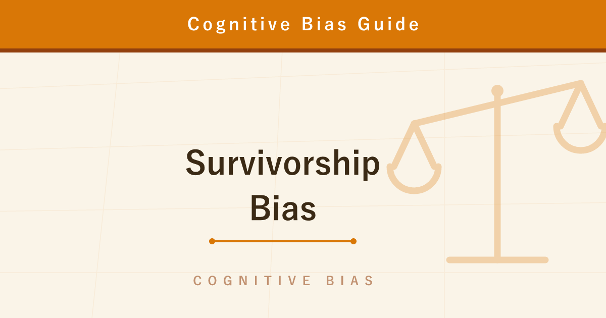 Survivorship Bias — Judging the World by Winners Alone Gets It Backwards