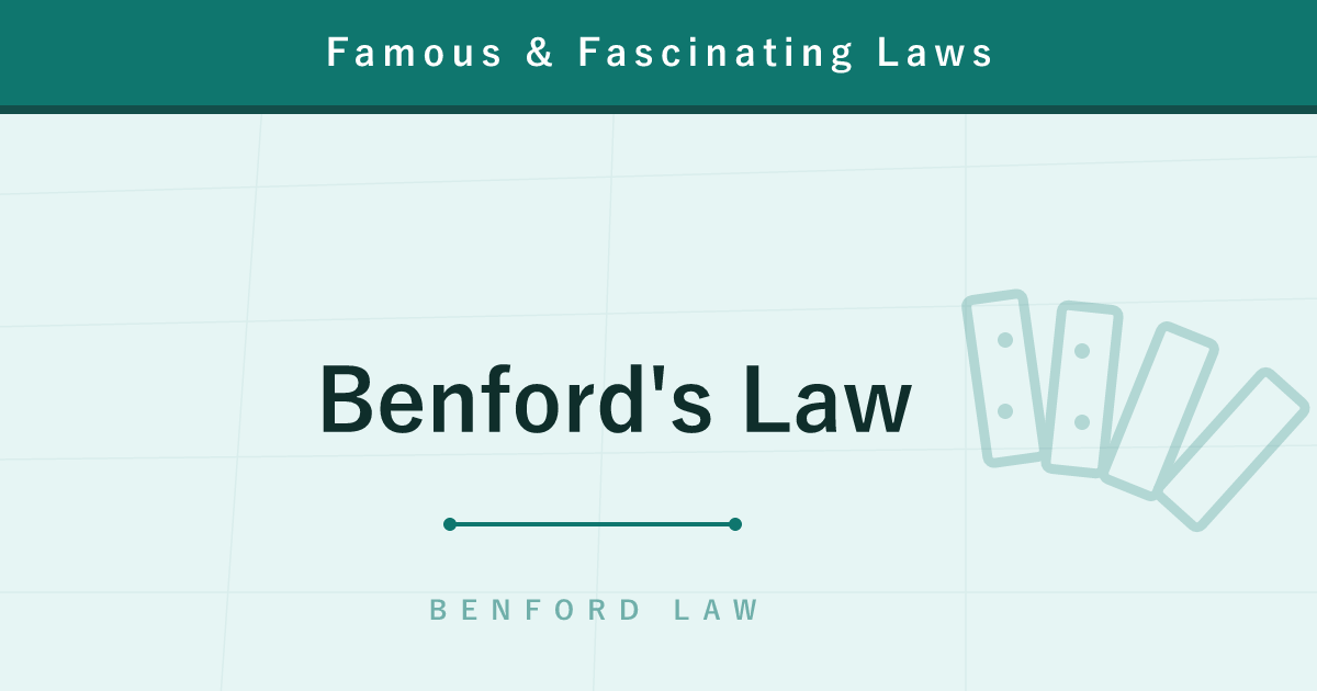 Benford's Law — Why the World's Numbers Overwhelmingly Start with 1