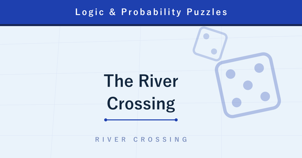 The River Crossing Puzzle — Wolf, Goat and Cabbage, a 1,200-Year-Old Problem