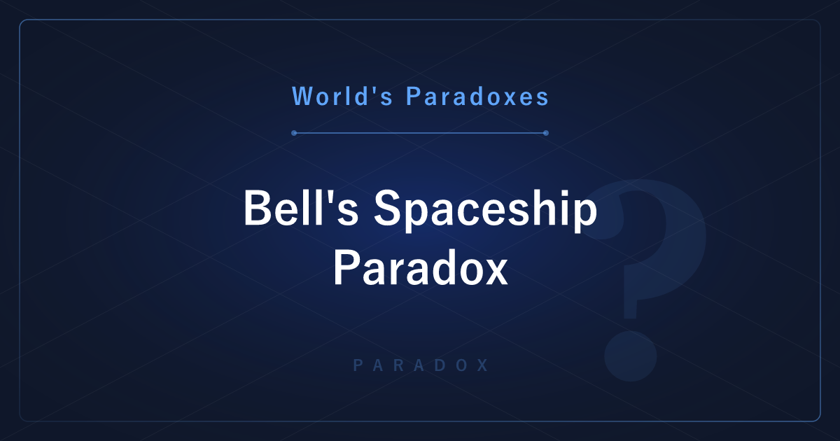 Bell's Spaceship Paradox: Does the Thread Between Them Snap?