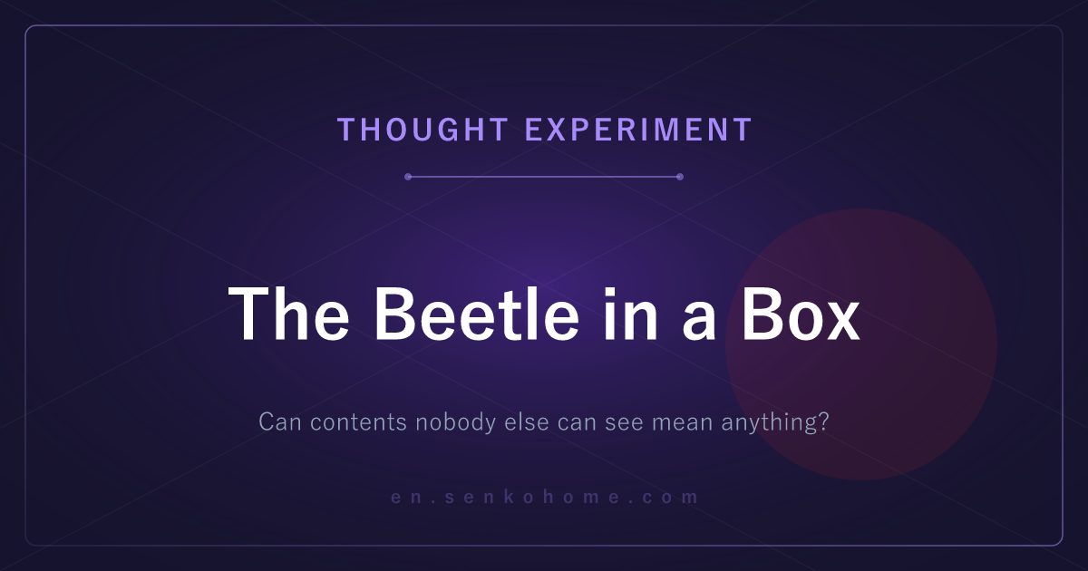The Beetle in a Box: Can Private Contents Mean Anything?